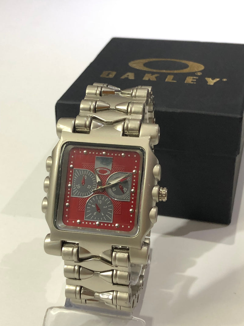 Relógio Oakley Minute Machine - Vermelho