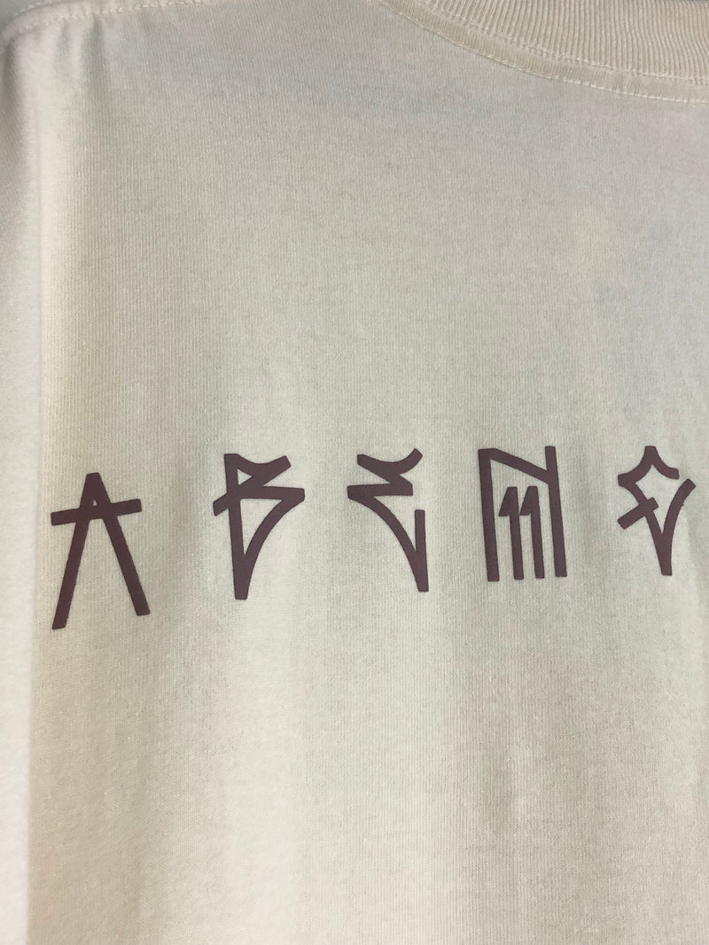 CAMISETA OVERSIZED CHRONIC - ABENÇOADO - OFF WHITE