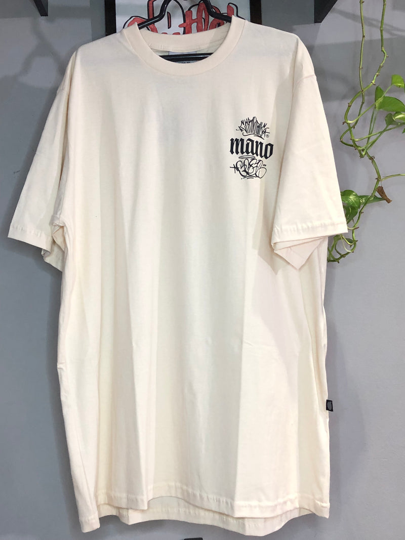 CAMISETA CHRONIC - O TRAIDOR É PIOR QUE O INIMIGO - BEGE