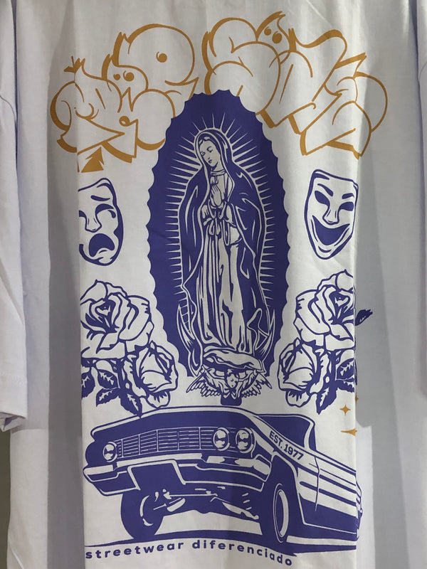 CAMISETA TRIP SIDE OVERSIZED - SANTA