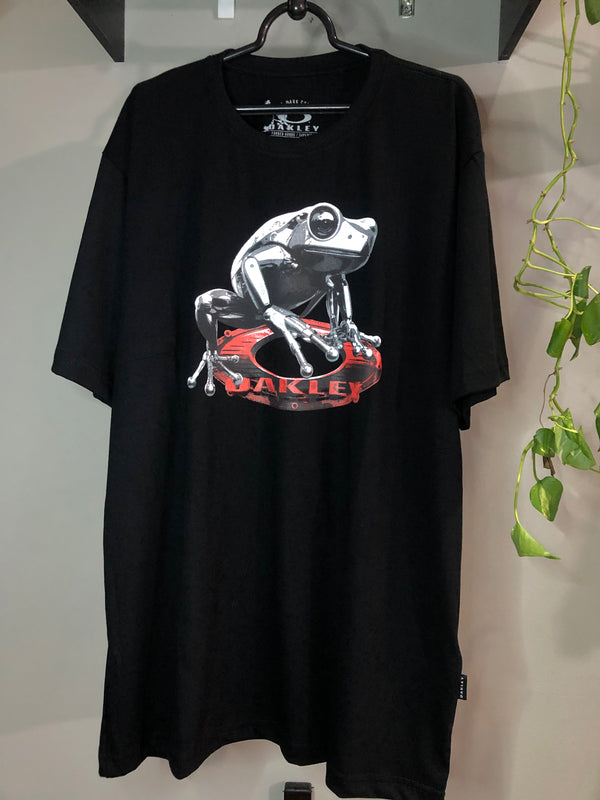CAMISETA CUSTOM - FROG METALIC - PRETA