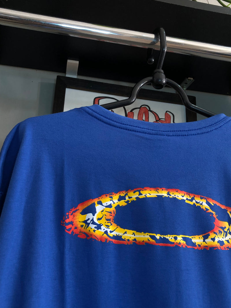 CAMISETA CUSTOM - ICON SKULL - AZUL