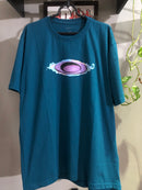 CAMISETA CUSTOM - MAD SCIENCE X PIET - VERDE AGUA