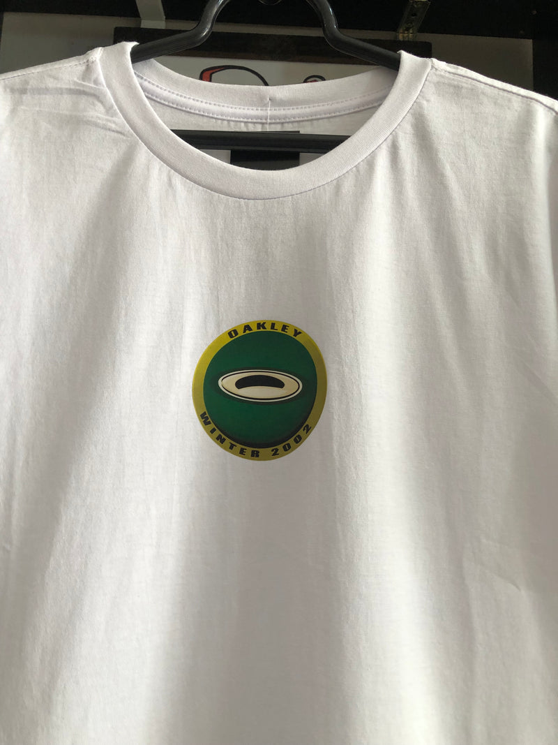 CAMISETA CUSTOM - SKULL PAISES - BRANCA