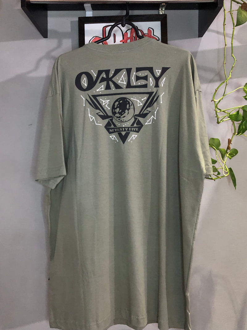 CAMISETA CUSTOM - LUA  - VERDE MILITAR