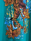 CAMISETA CHRONIC - TIGRE - VERDE AGUA