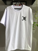 CAMISETA CUSTOM - SKULL 3D - BRANCA