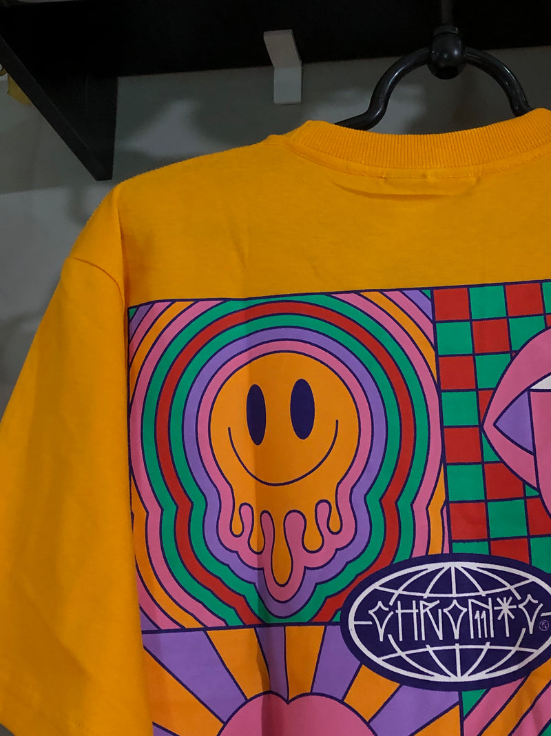 CAMISETA CHRONIC - PAZ AMOR PSICODELIA