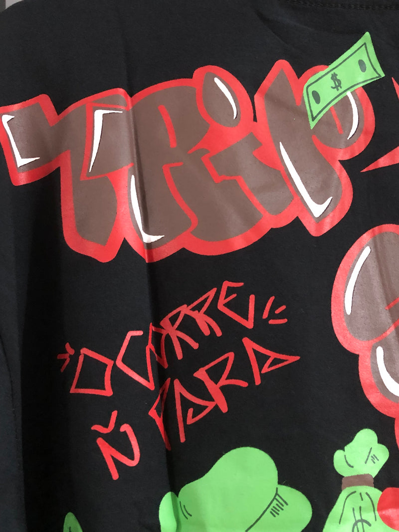 CAMISETA TRIP SIDE OVERSIZED - O CORRE NAO PARA