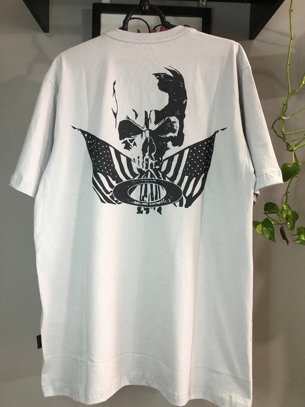 CAMISETA CUSTOM - BRAVEE - CINZA CLARO