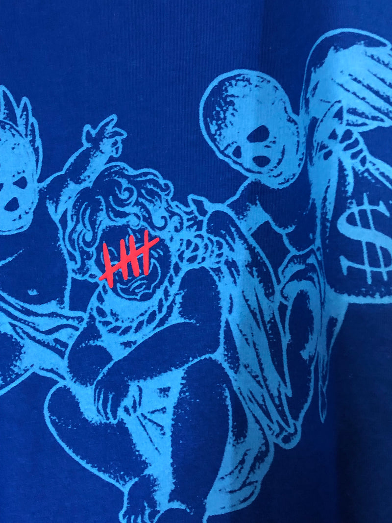 CAMISETA CHRONIC - ANJOS MANO FLER - AZUL