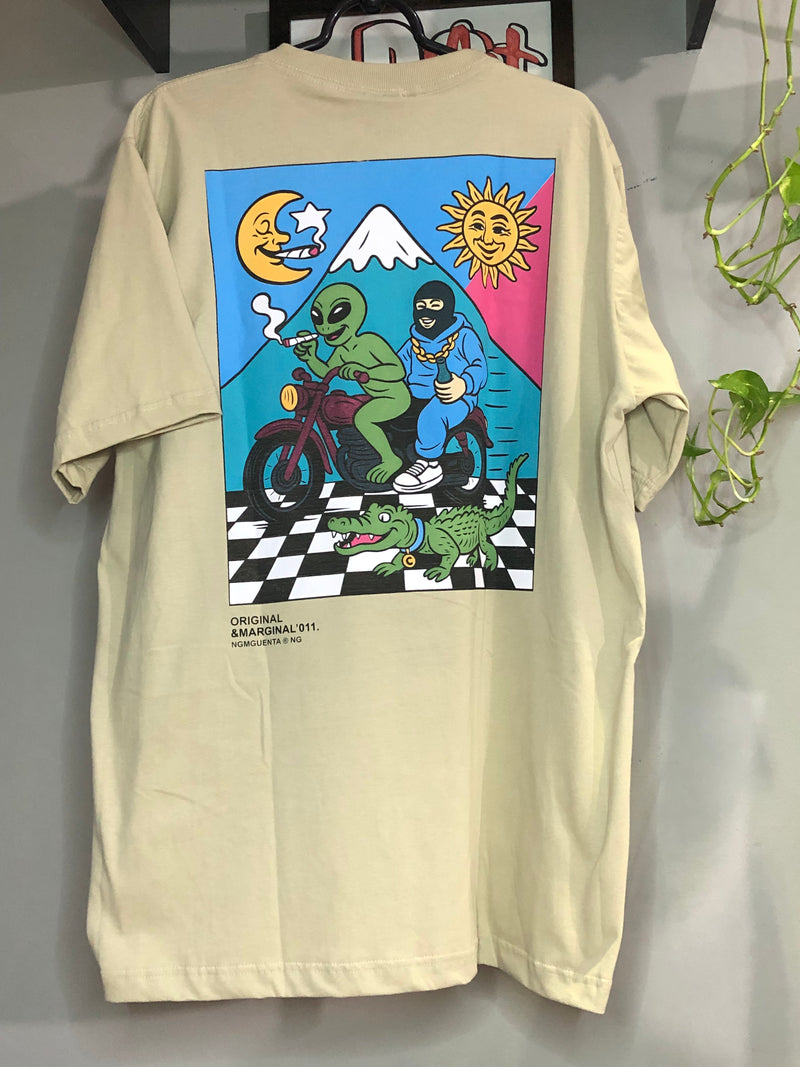 CAMISETA CHRONIC - ET MOTO - VERDE