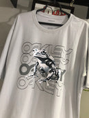 CAMISETA CUSTOM - NEW FROG METALIC - CINZA