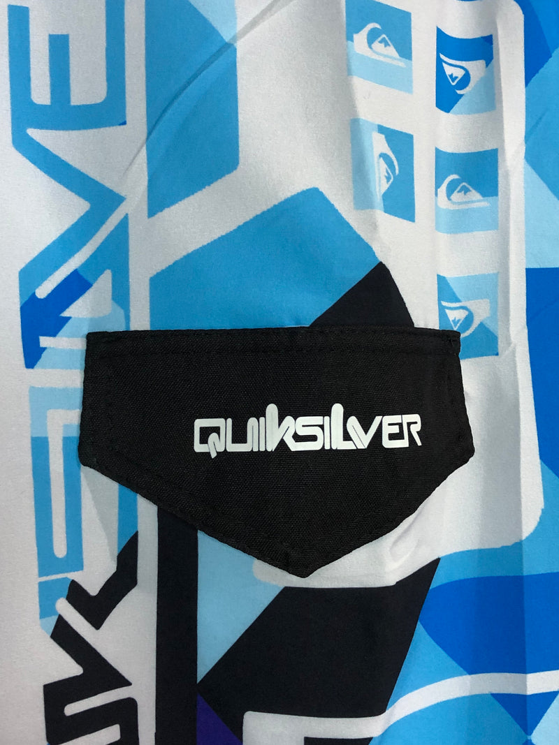 BERMUDA QUIKSILVER EDITION - LETREIRO AZUL