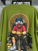 CAMISETA CHRONIC OVERSIZE - JOKER GANGSTER - VERDE
