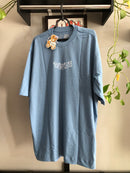 CAMISETA TRIP SIDE OVERSIZED - YIN YANG - AZUL ROYAL