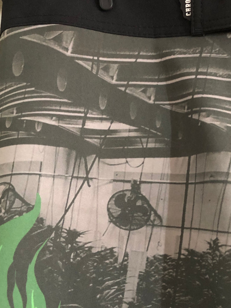 BERMUDA ELASTANO CHRONIC - FIRE VERDE VIATURA