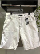 BERMUDA JEANS CUSTOM - SKULL - BRANCA