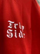 CAMISETA TRIP SIDE OVERSIZED - CHORA AGORA RI DEPOIS