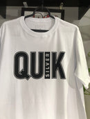 CAMISETA QUIKSILVER CUSTOM - LETREIRO - BRANCA