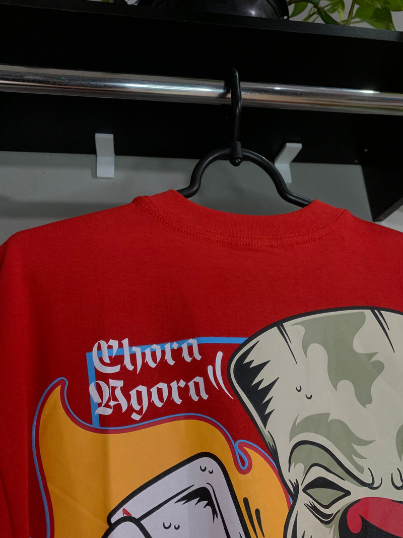 CAMISETA TRIP SIDE OVERSIZED - CHORA AGORA RI DEPOIS