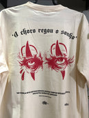 CAMISETA CHRONIC - O CHORO REGOU O SONHO  - OFF WHITE