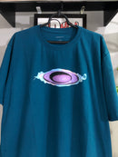 CAMISETA CUSTOM - MAD SCIENCE X PIET - VERDE AGUA