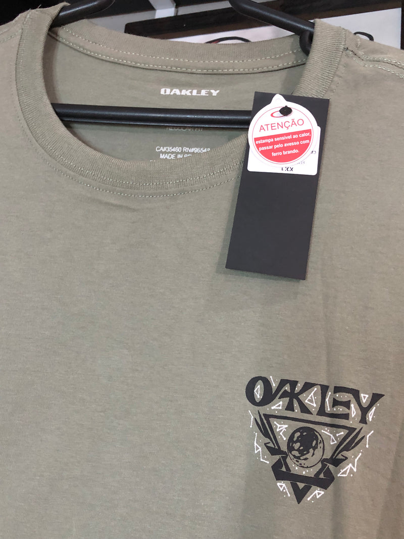 CAMISETA CUSTOM - LUA  - VERDE MILITAR