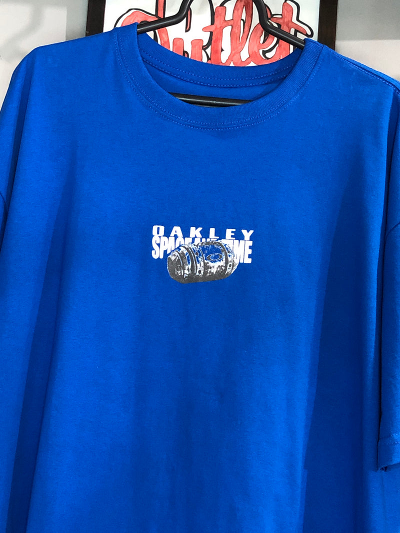 CAMISETA CUSTOM - MAD SPACE AND TIME SCIENCE - AZUL