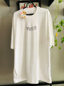 CAMISETA TRIP SIDE OVERSIZED - YIN YANG - BRANCA