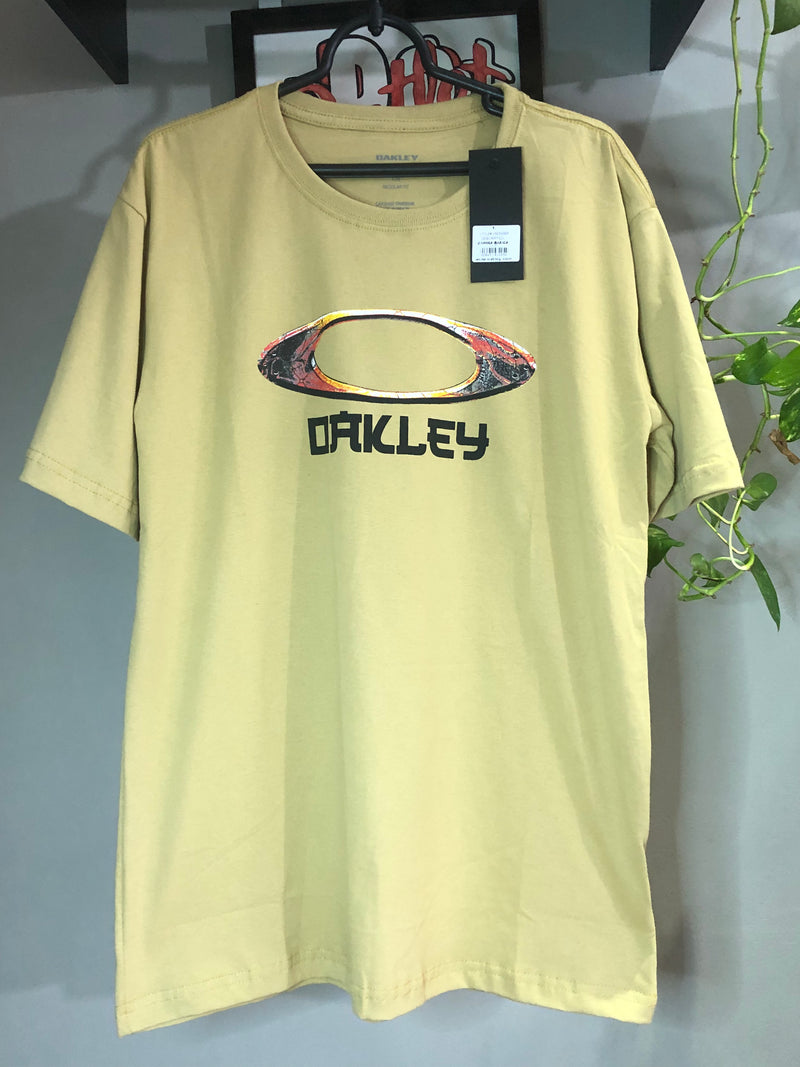 CAMISETA CUSTOM - ICON LETREIRO JAPAN  - BEGE