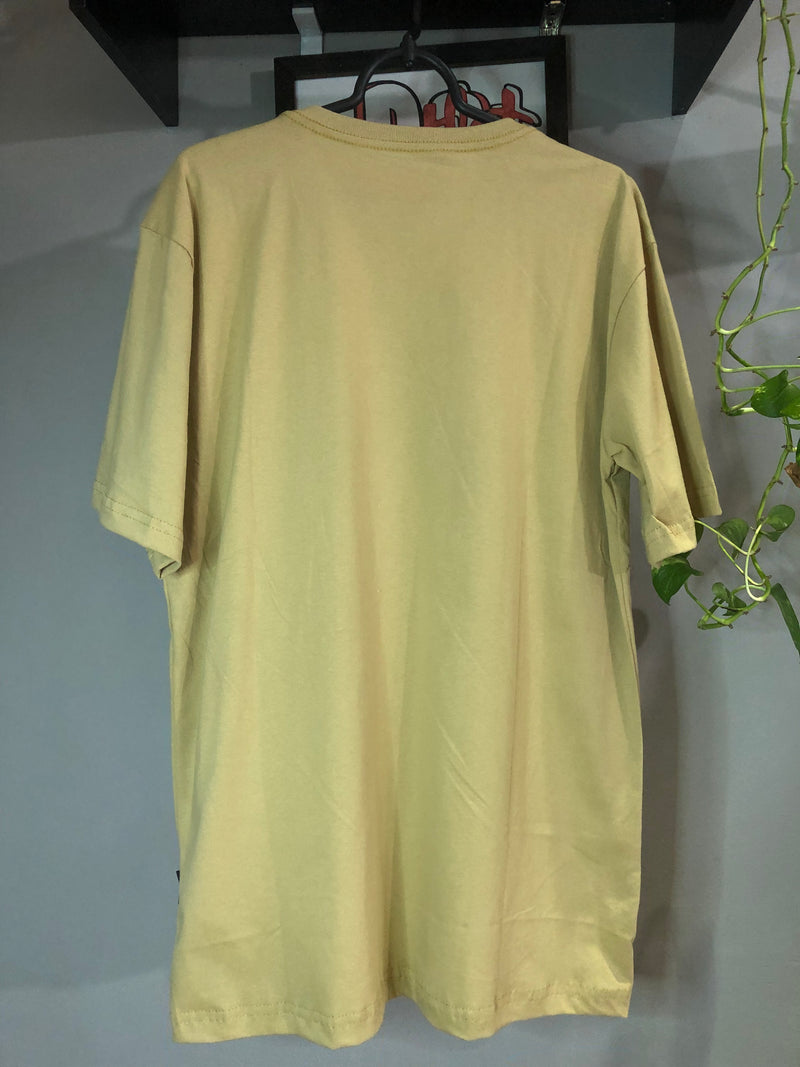 CAMISETA CUSTOM - ICON LETREIRO JAPAN  - BEGE