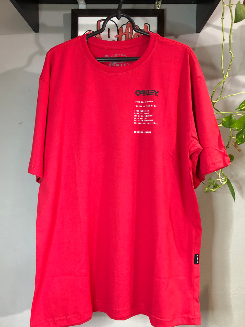 CAMISETA CUSTOM - GENUINE PIET - VERMELHA