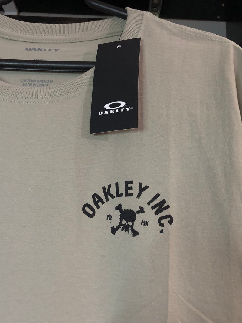 CAMISETA CUSTOM - SKULL INC - CINZA