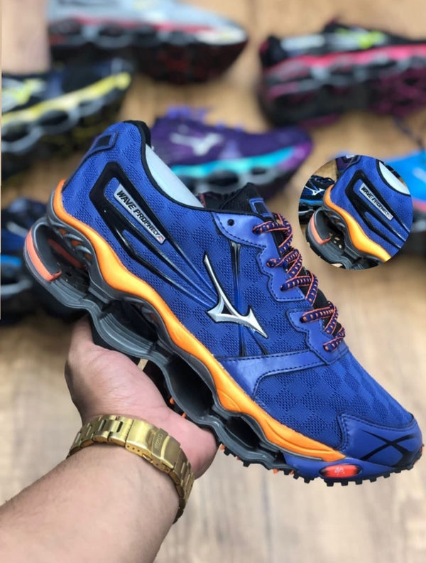 MIZUNO WAVE PROPHECY 2 - AZUL/LARANJA