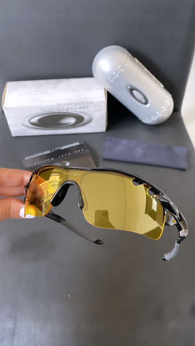 Óculos de Sol Oakley Premium Radar - Lente Gold - OutletR8