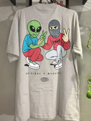 CAMISETA CHRONIC  - ALIEN - CINZA