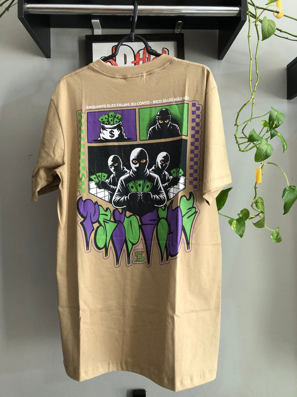 CAMISETA TRIP SIDE - BICO SUJO Ñ VÊ