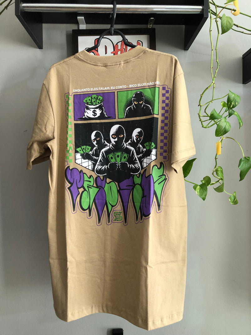 CAMISETA TRIP SIDE - BICO SUJO Ñ VÊ