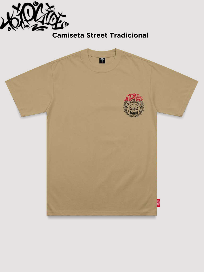 CAMISETA TRIP SIDE OVERSIZED - URSO